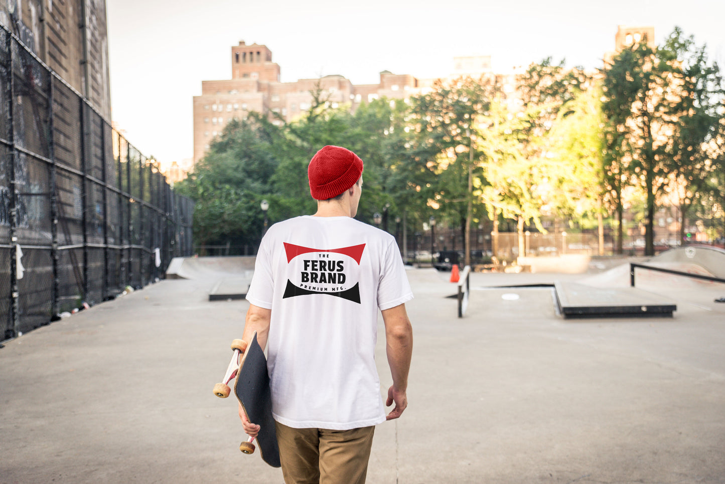 FERUS "Gas Head" Garment-Dyed Heavyweight Tee
